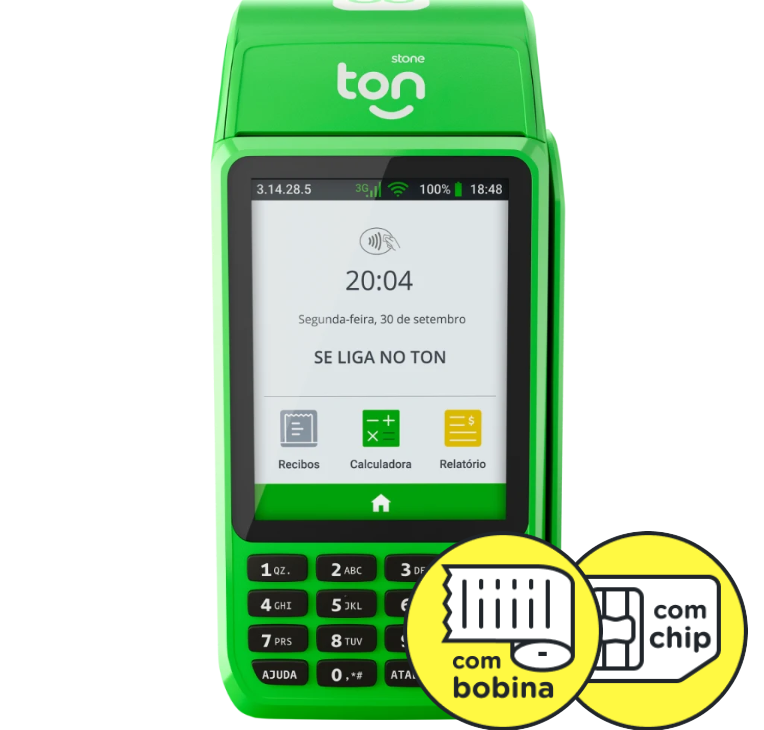 Maquininha T3 promo